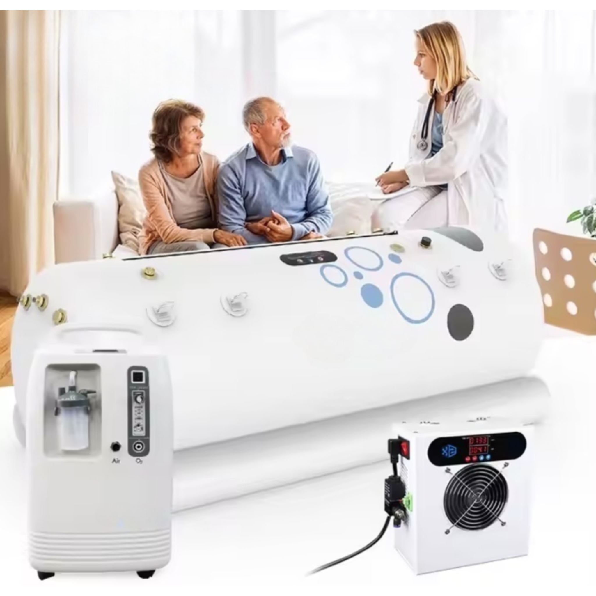 VitaPod FlexiCare Soft Hyperbaric Oxygen Chamber