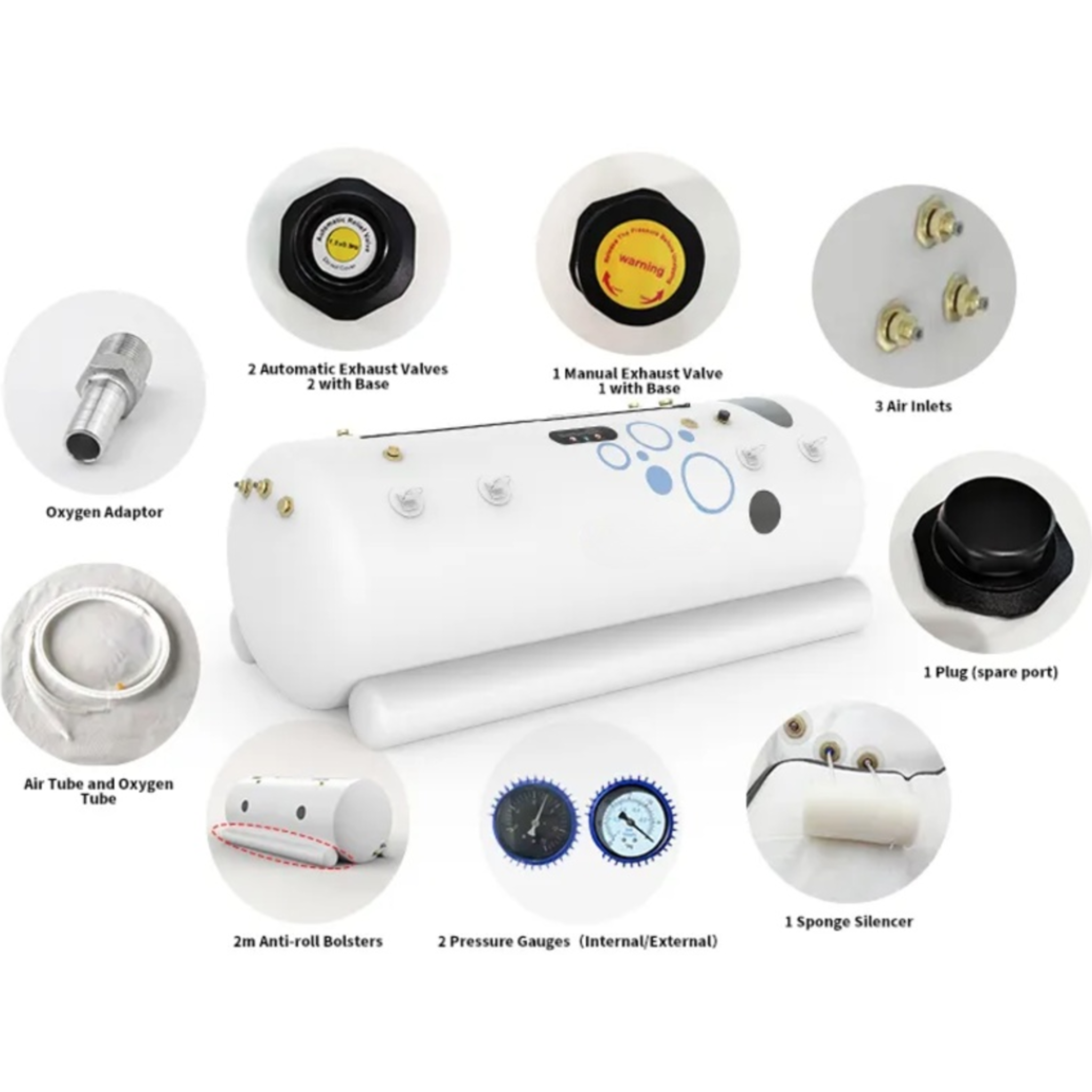 VitaPod FlexiCare Soft Hyperbaric Oxygen Chamber