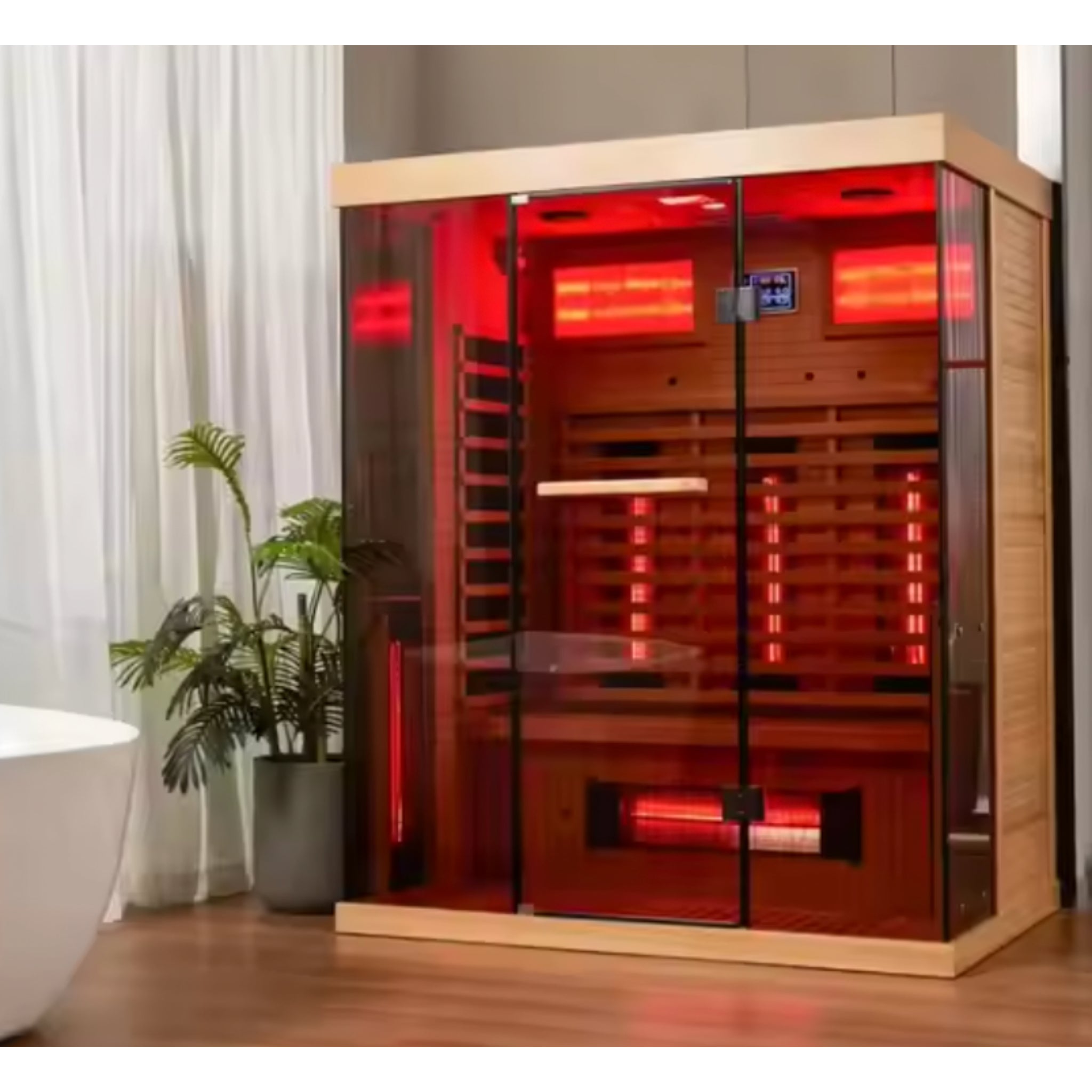 HelioGlow Signature Series 2-Person Infrared Sauna