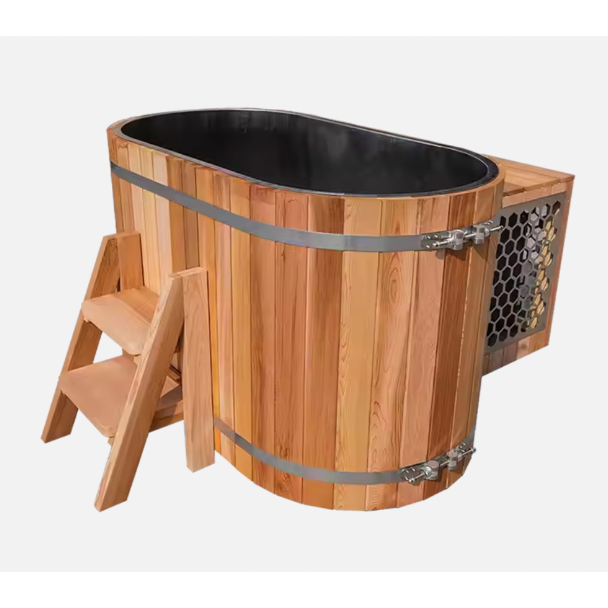 TimberVault Ovura Pro Cedar Cold Plunge Tub