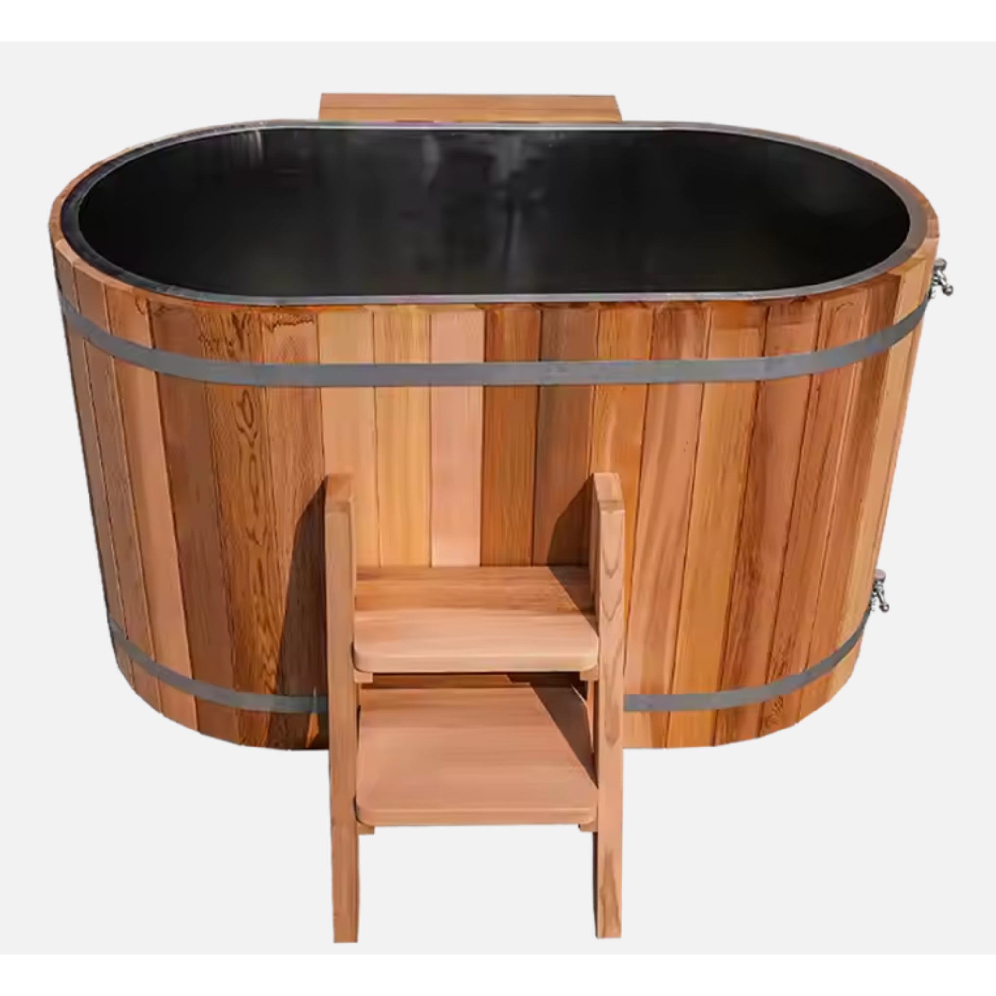TimberVault Ovura Pro Cedar Cold Plunge Tub